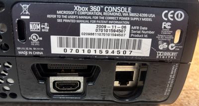 Xbox 360 Black Renewed 594507