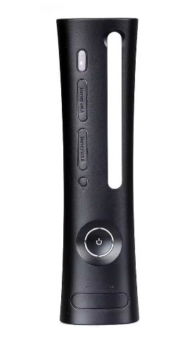 XBox 360 Faceplate Black Fat