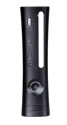 XBox 360 Faceplate Black Fat