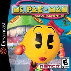 Ms. Pac-Man Maze Madness Sega Dreamcast