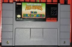 Super Mario All-stars and Super Mario World Super Nintendo Repro