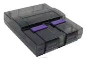 SNES Case Black Trans