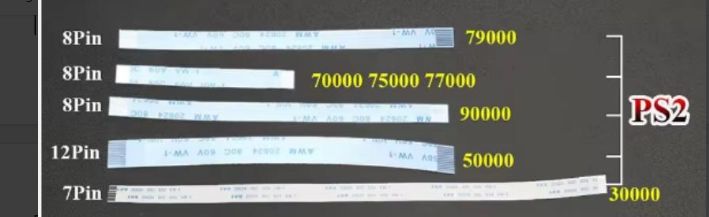 Ribbon Switch Cable PS2