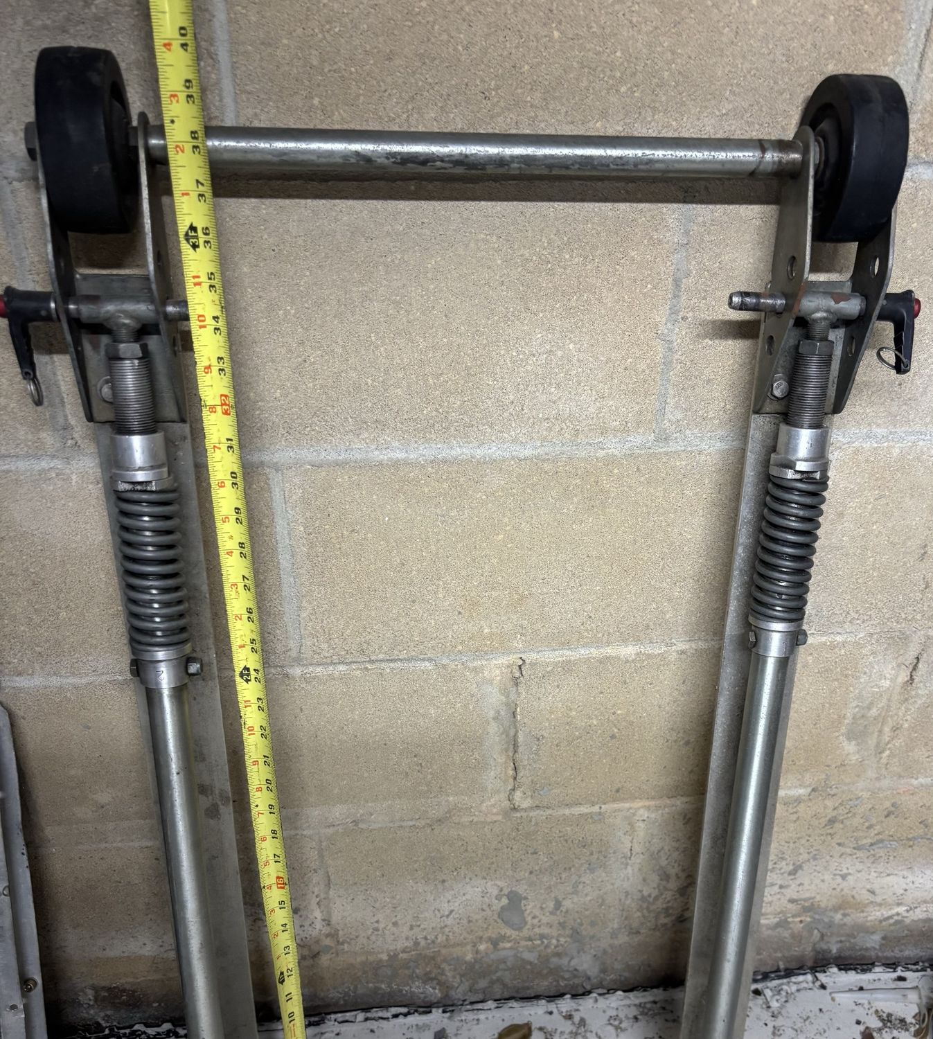 Wheelie bar used