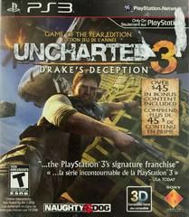 Uncharted 3: Drake's Deception Playstation 3 NFS