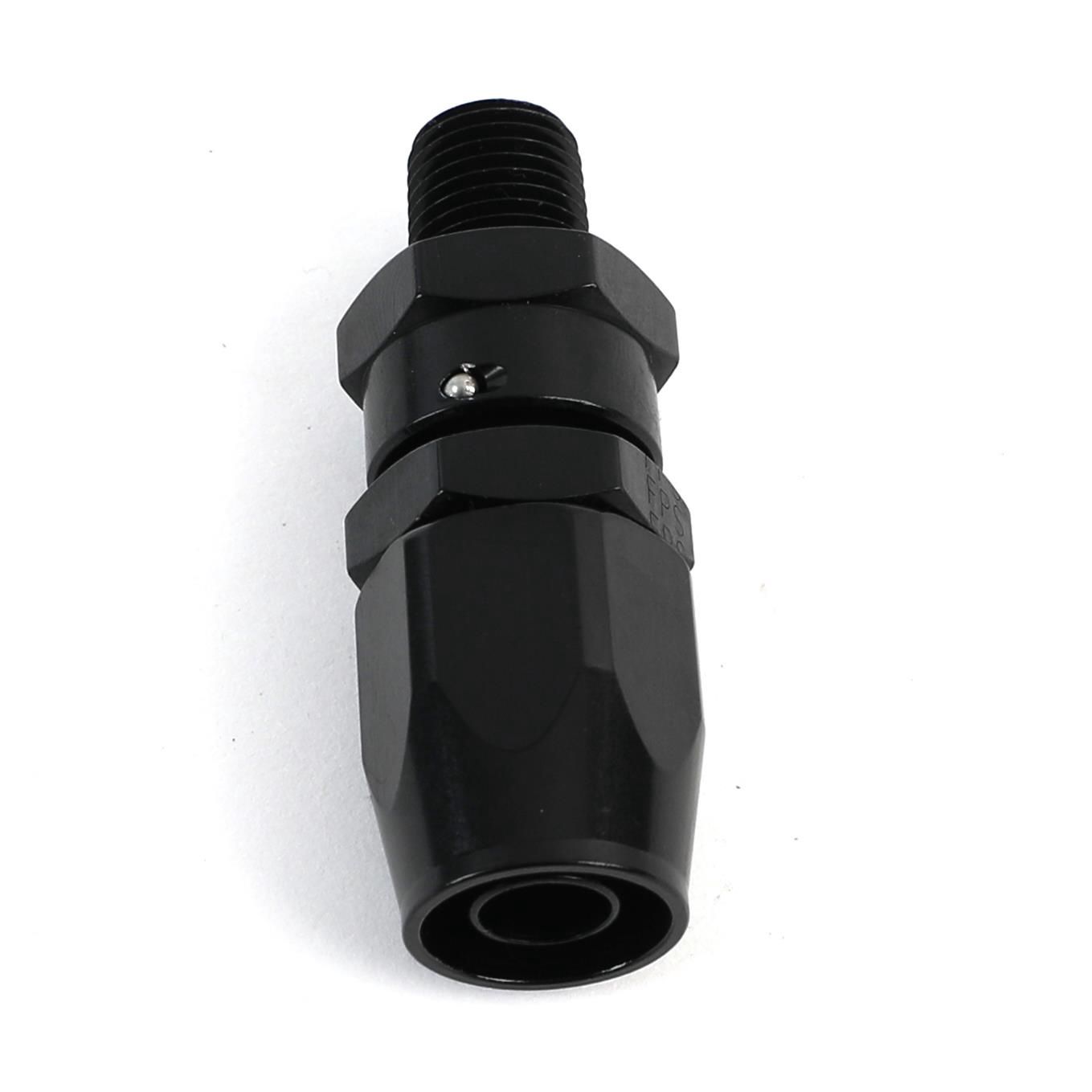 8 AN TO 1/4 NPT DIRECT FIT HOSE END