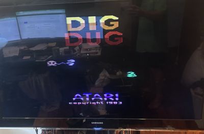 DIG DUG – Complete in Box w/ Poster &amp; Inserts (Tested!)