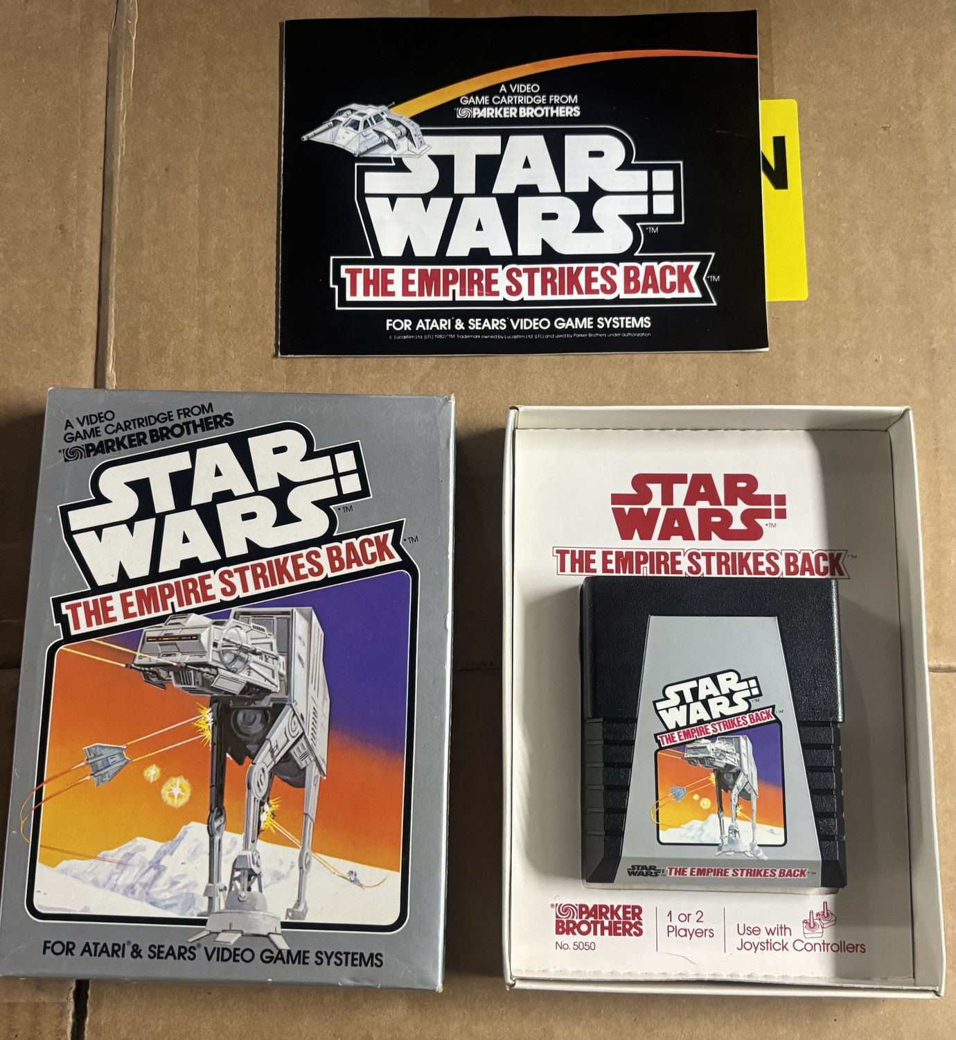 Star Wars The Empire Strikes Back Atari 2600