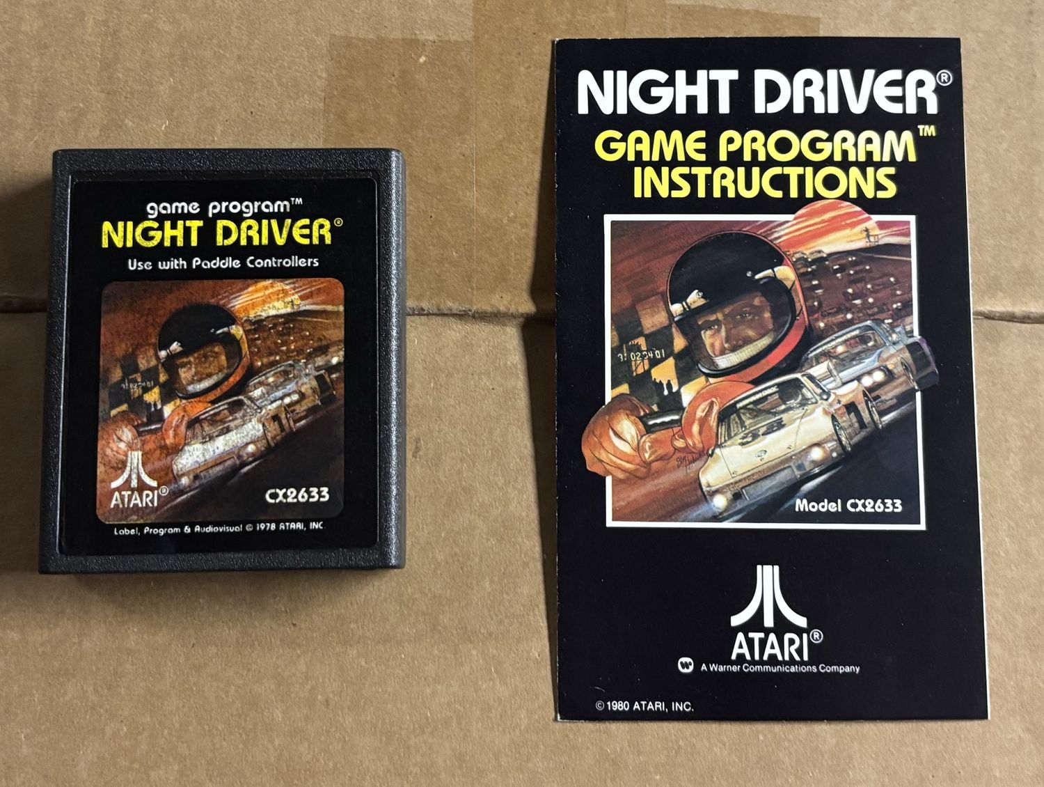 Night Driver Atari 2600