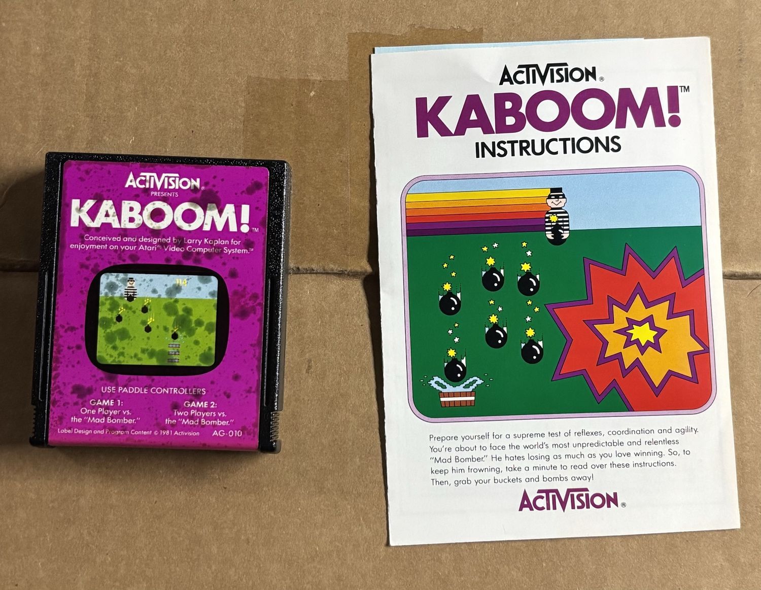 Activision Kaboom! Atari 2600 Tested