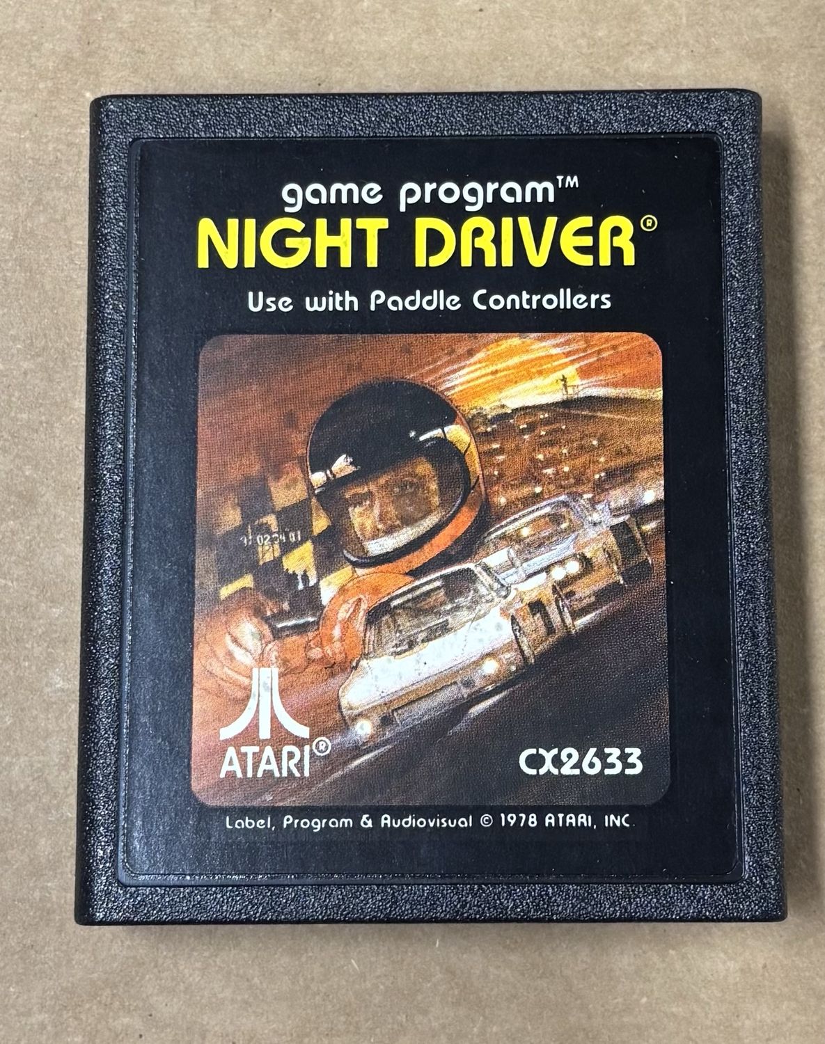 Atari Night Driver CX2633 Atari 2600