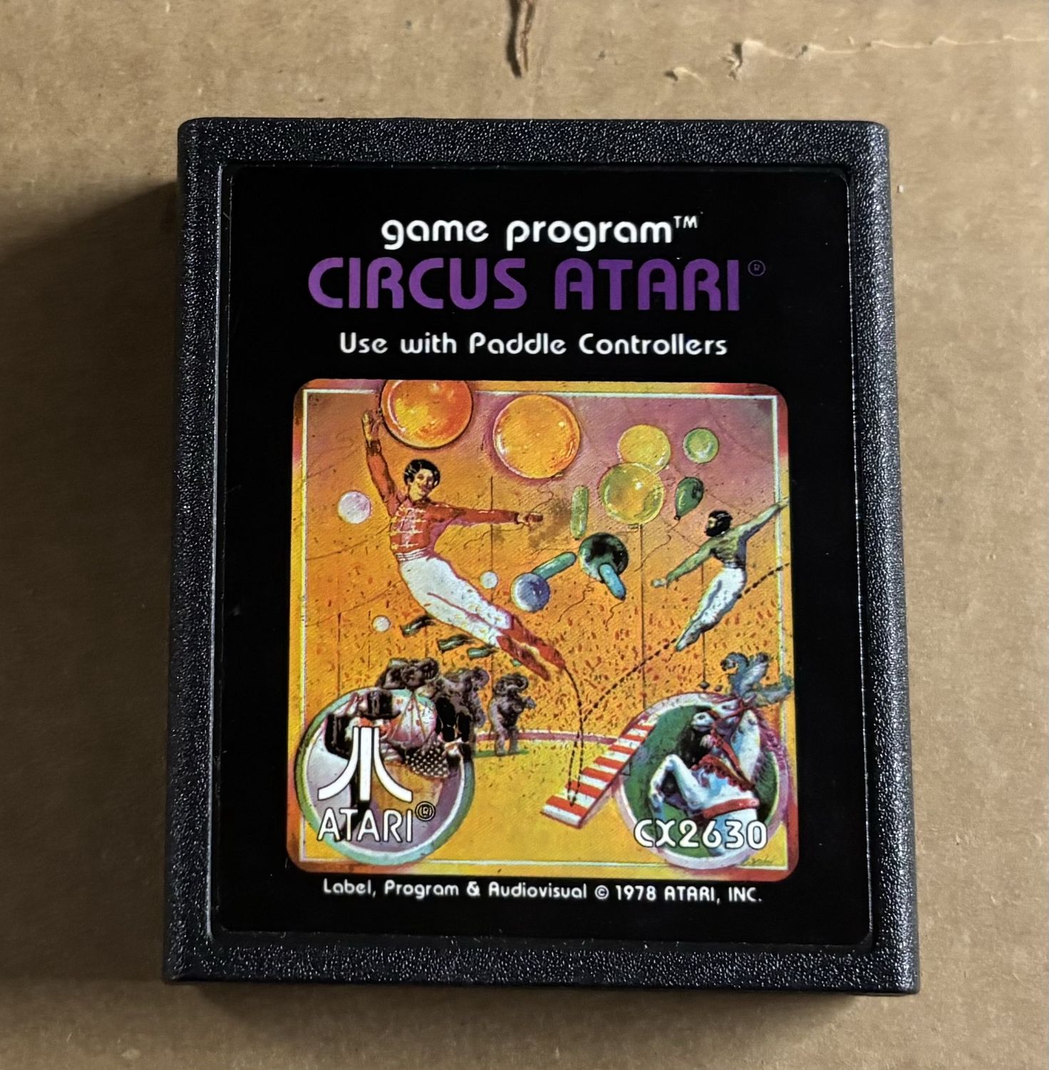 Atari Circus Atari CX2630 Atari 2600