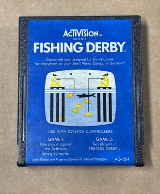 Activision Fishing Derby AG-004 Atari 2600