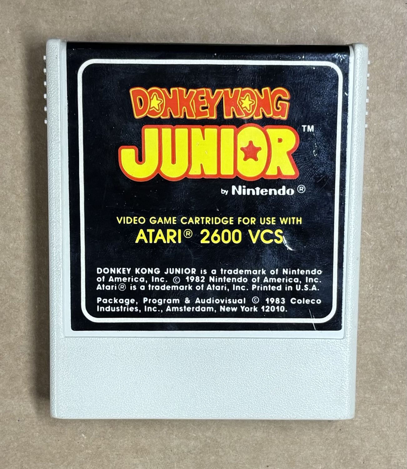 Original Atari 2600 Ms. Pac-Man game cartridge.  Tested and working.  Includes:  * Original Ms. Pac-Man cartridge only  Compatible with Atari 2600