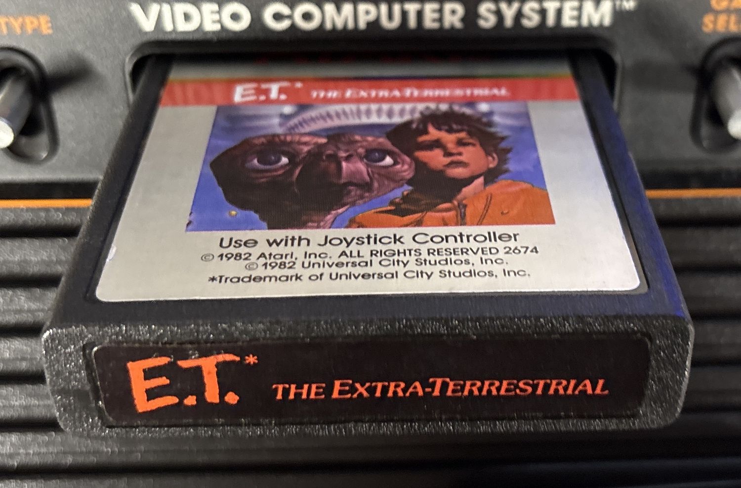 Atari 2600 E.T. The Extra-Terrestrial Tested