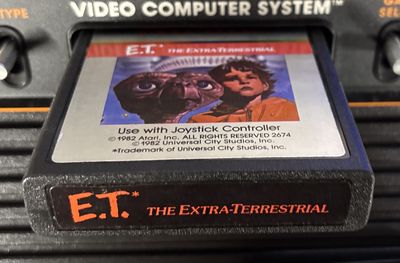 Atari 2600 E.T. The Extra-Terrestrial Tested
