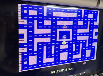 Atari 2600 Ms. Pac-Man Cartridge Tested
