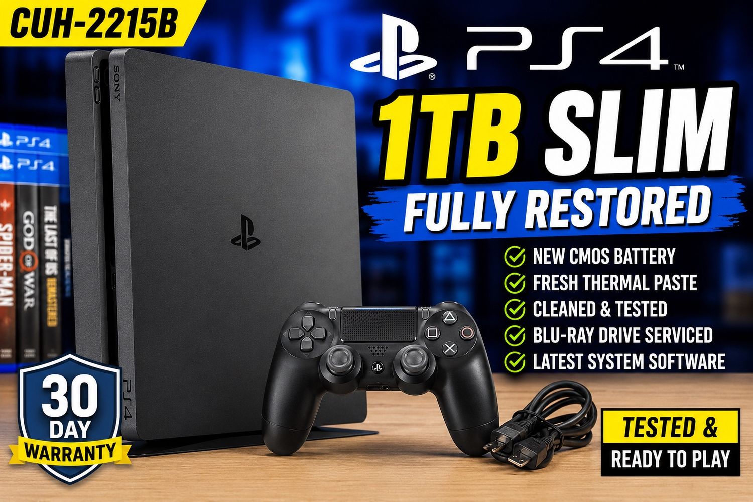 PlayStation 4 Slim CUH-2215B 1TB 279818