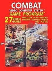 Combat [Text Label] Atari 2600 Complete