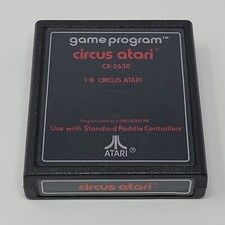 Circus Atari [Text Label] Atari 2600 Loose