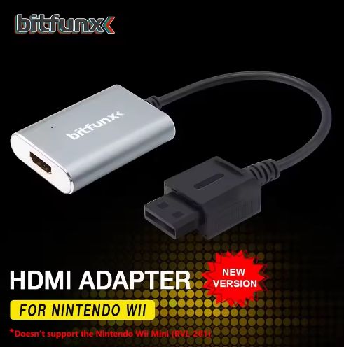 Wii HDMI Converter for Nintend Wii NTSC
