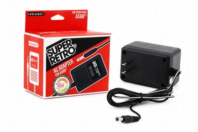 Atari 2600 AC Power Supply Adapter Plug Cord