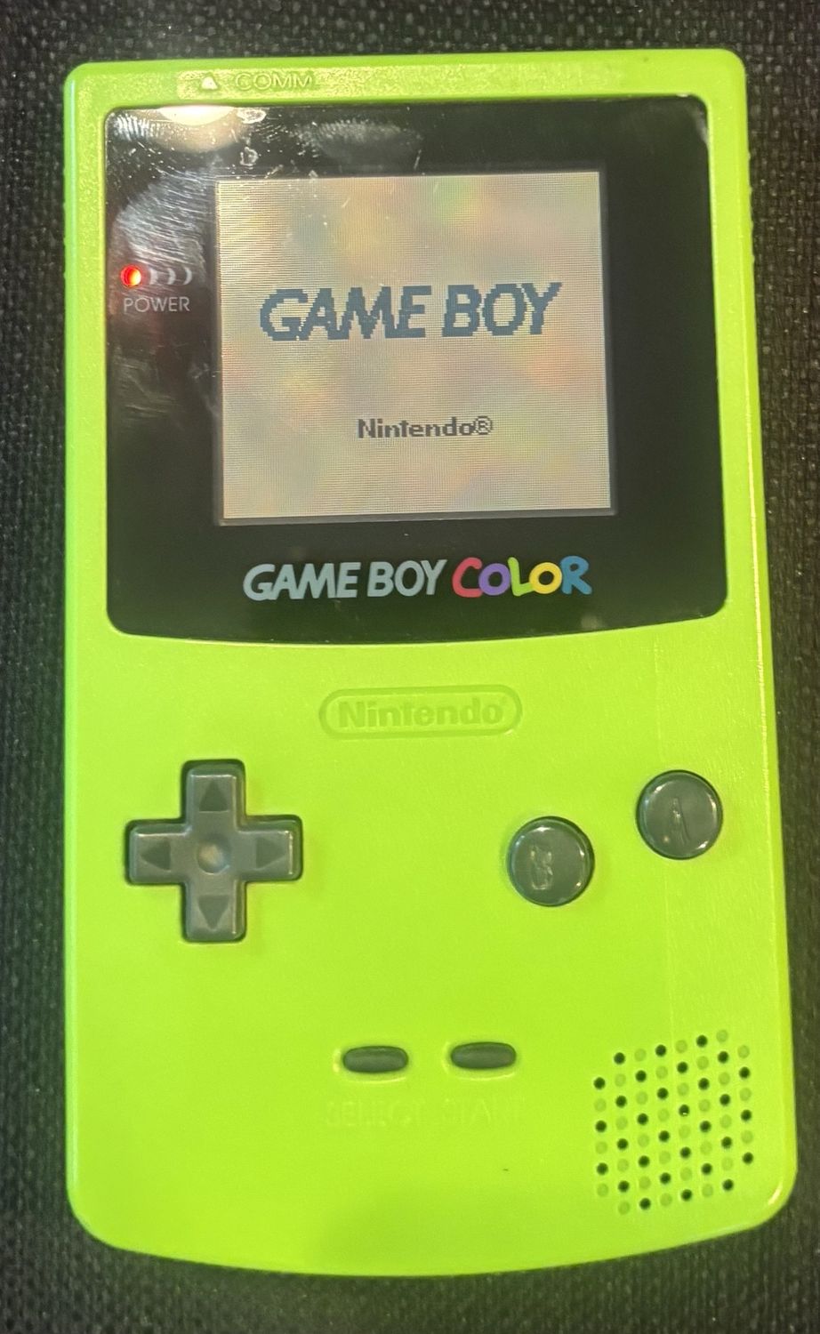 Game Boy Color Kiwi Lime Green