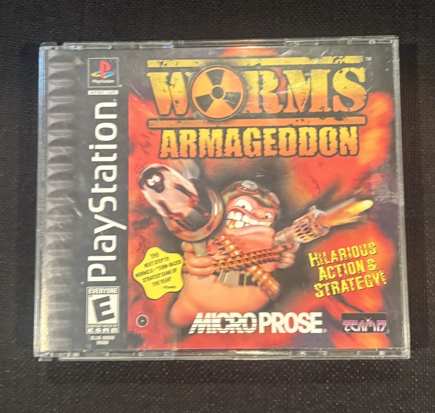 Worms Armageddon Playstation