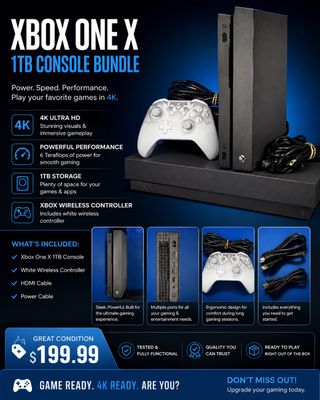 Xbox One X 1TB Bundle 81917