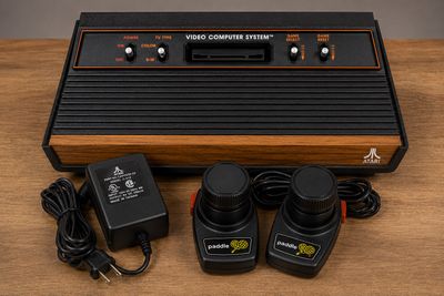 Restored Atari 2600 4-Switch Console Bundle Renewed 03574