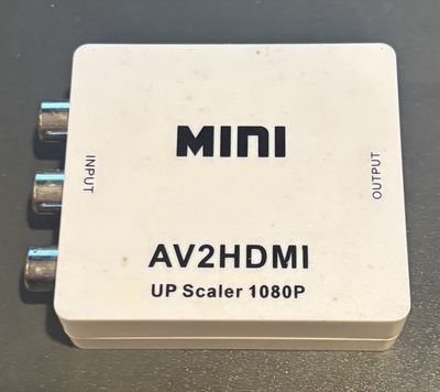 Mini AV2HDMI Composite RCA to HDMI Converter 1080P