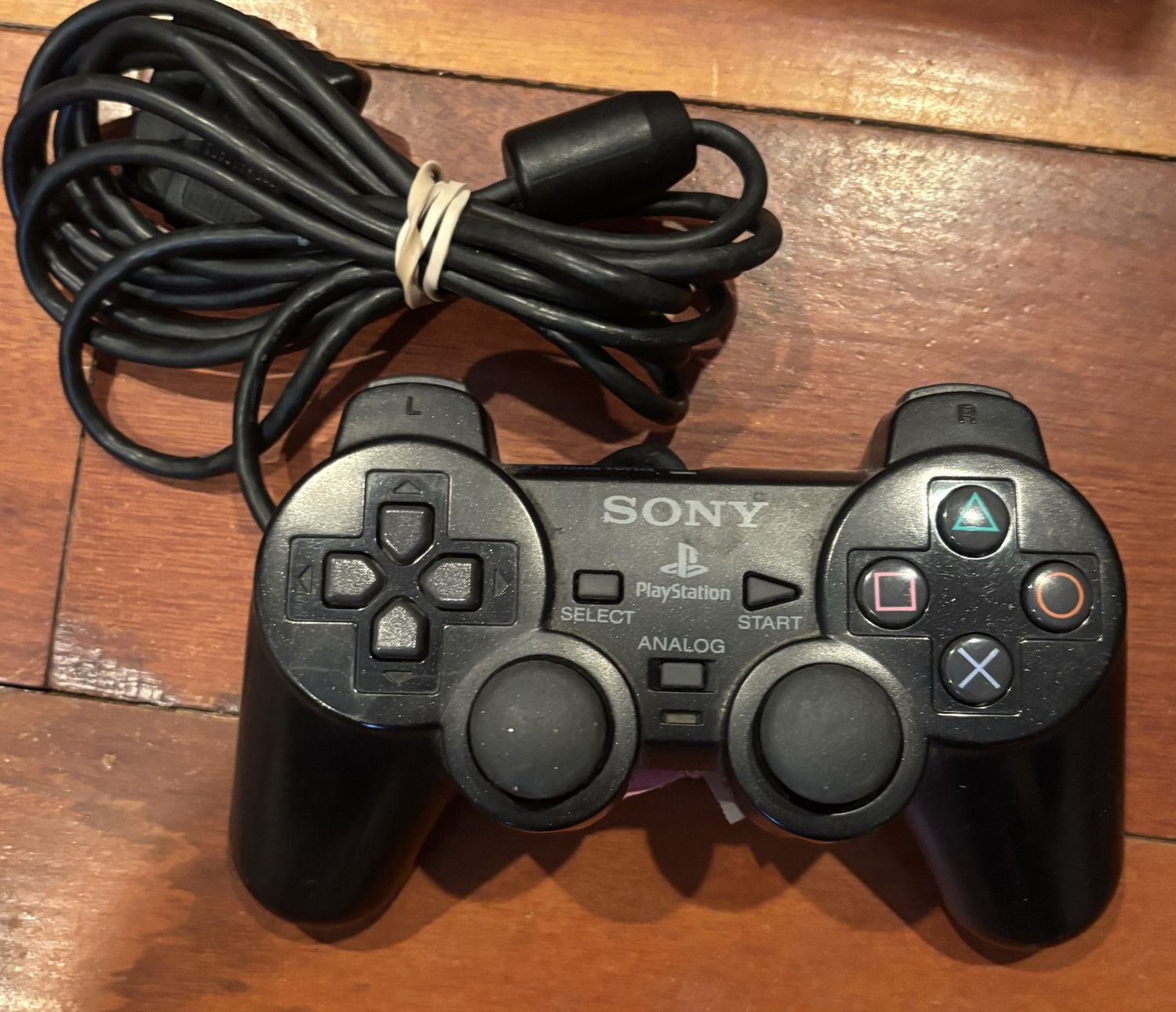 Sony PlayStation 2 PS2 DualShock 2 Wired Controller Black