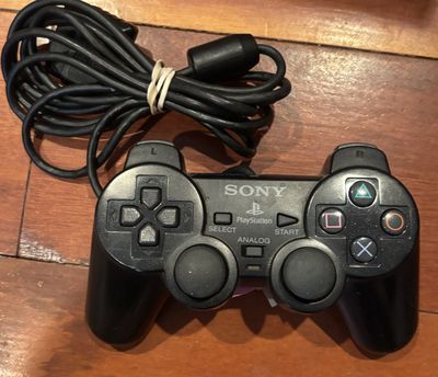 Sony PlayStation 2 PS2 DualShock 2 Wired Controller Black
