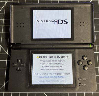 Nintendo DS Lite Cobalt Blue/Black  1404