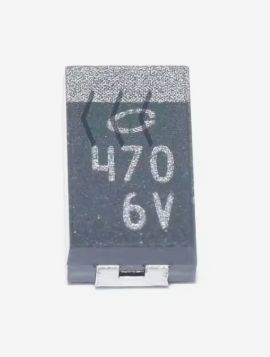 470UF 20% 6.3V Tantalum Capacitor LOW ESR