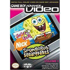 GBA Video SpongeBob SquarePants Volume 1 GameBoy Advance