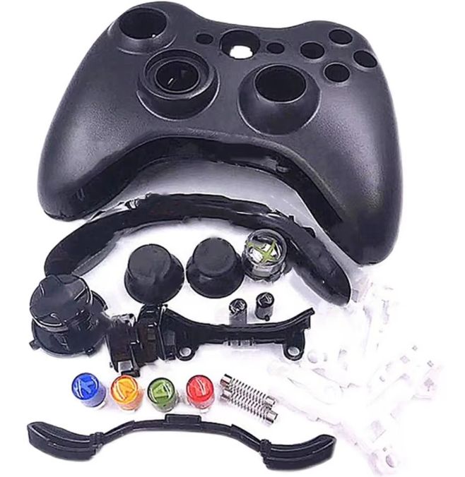 Xboxes 360 Controller Covering Kit Black