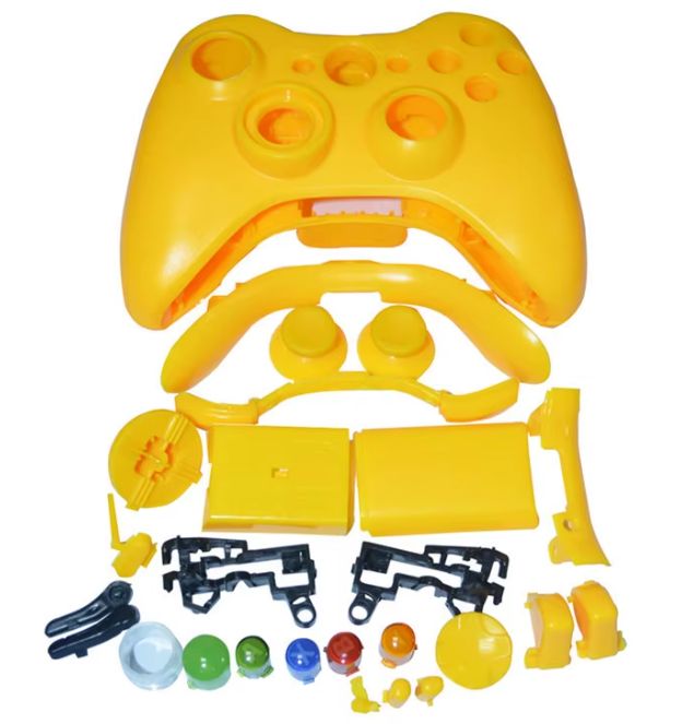 Xboxes 360 Controller Covering Kit Yellow
