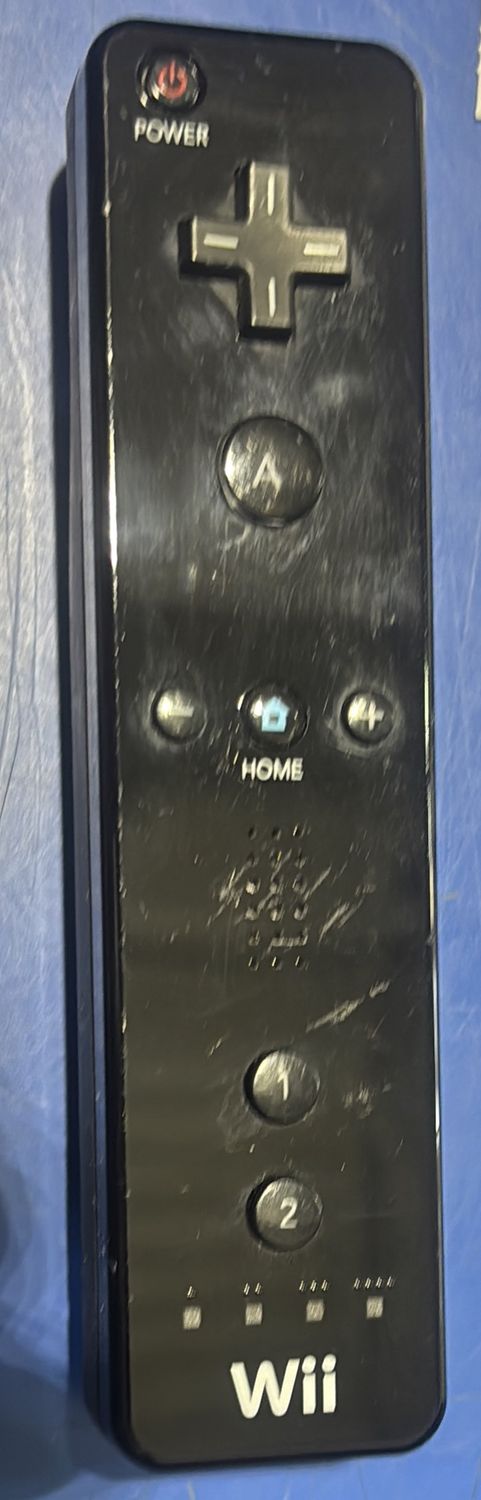 OEM Black Nintendo Wii Remote (RVL-003)