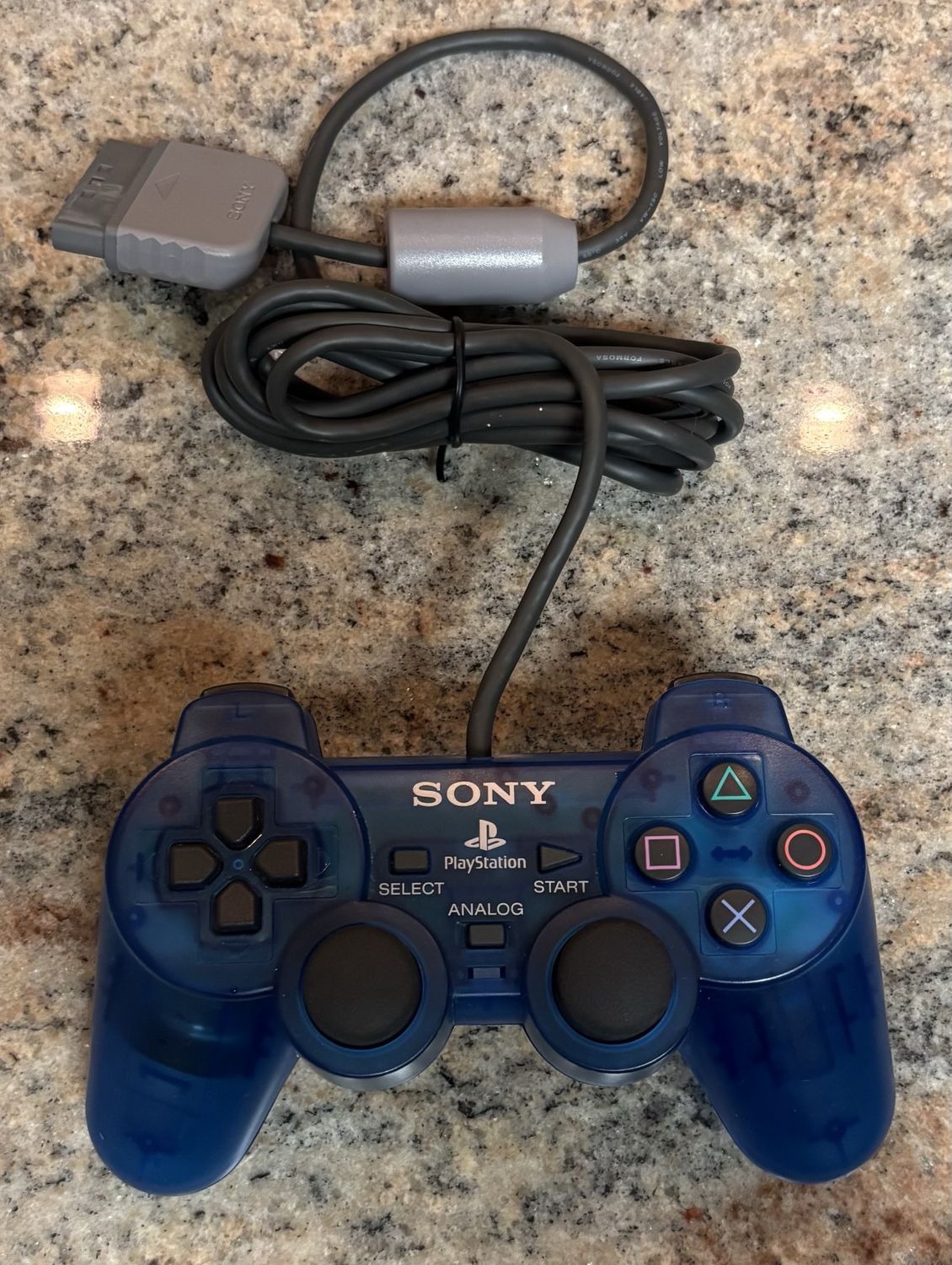 Genuine Sony Ocean Blue DualShock 2 Controller