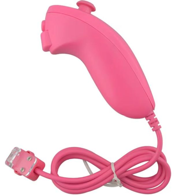 Nunchuck Controller Wired Peach