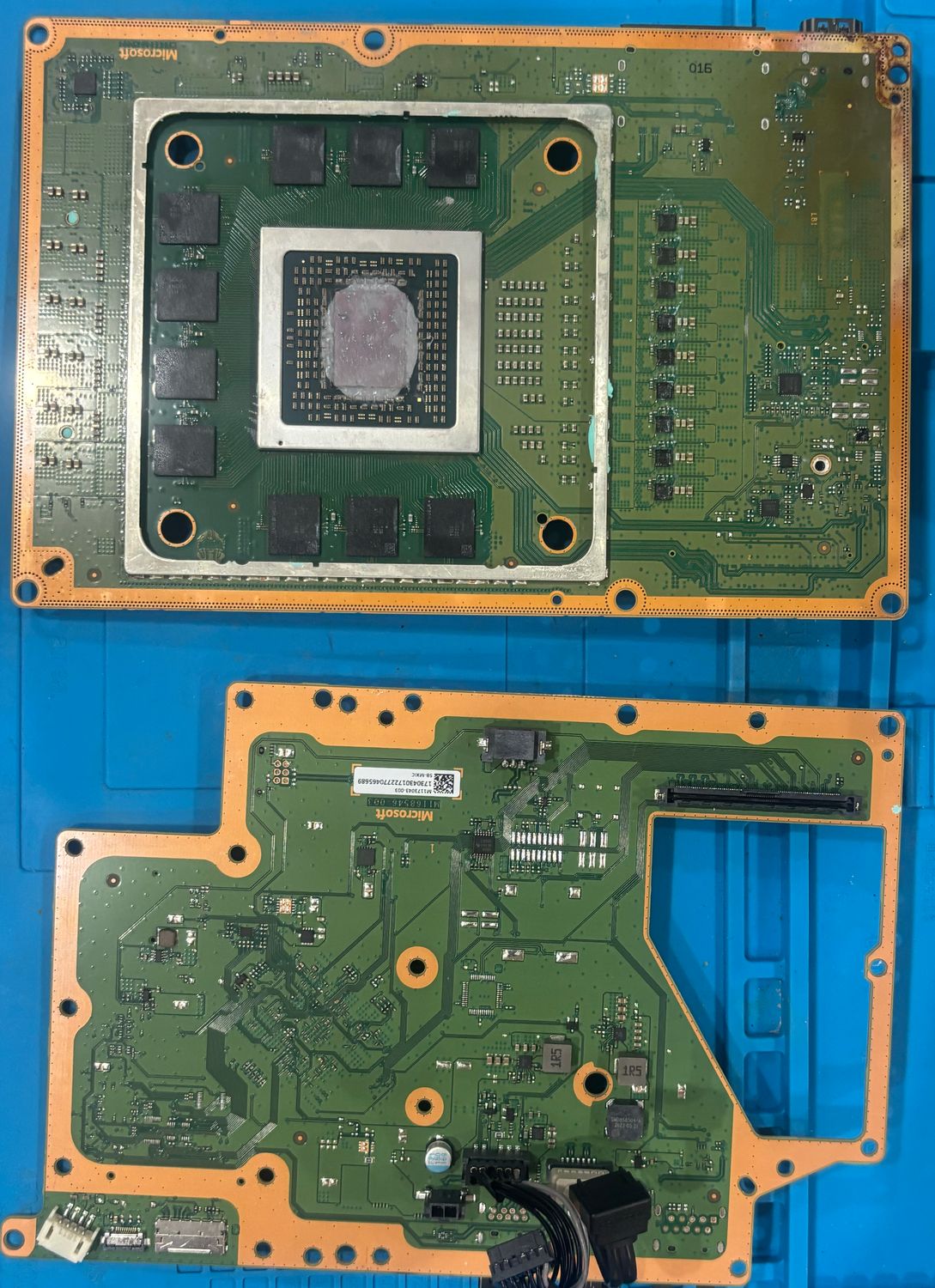 Xbox Series X Motherboard Main Board Set Both Boards Bad HDMI For Parts Repair