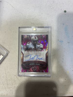 2023 Topps Composite Jerry Rice Resurgence Auto /10 RS-JR 49ers HOF 05/10