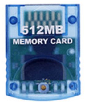 Storage Cards for NGC GameCubes and Wii, Size: 512MB