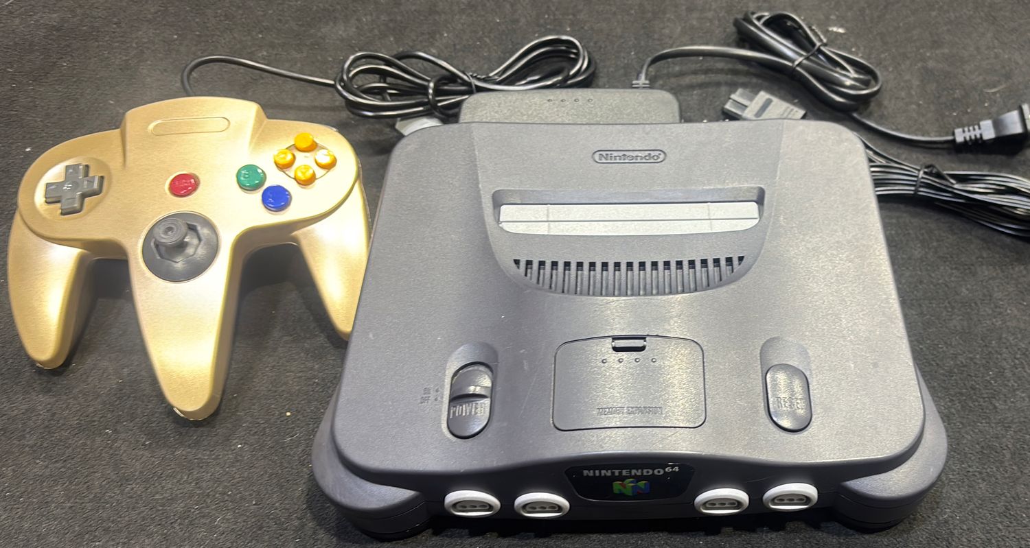 Nintendo 64 N64 Console Bundle 04450
