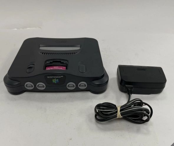 Nintendo 64 Console &amp; Power Supply - Tested