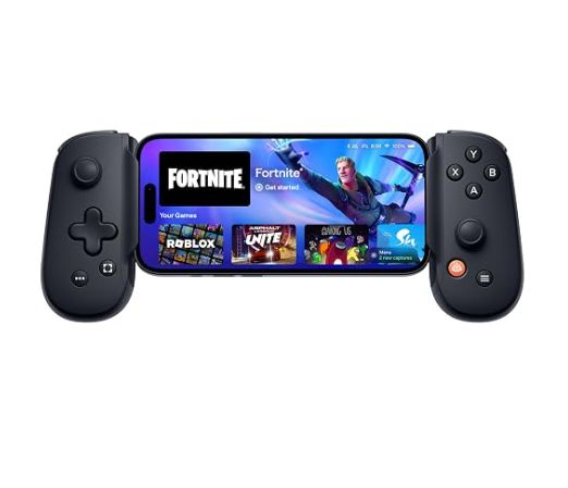 Backbone BB-02-P-BRW One (Lightning) - Mobile Gaming Controller, Black
