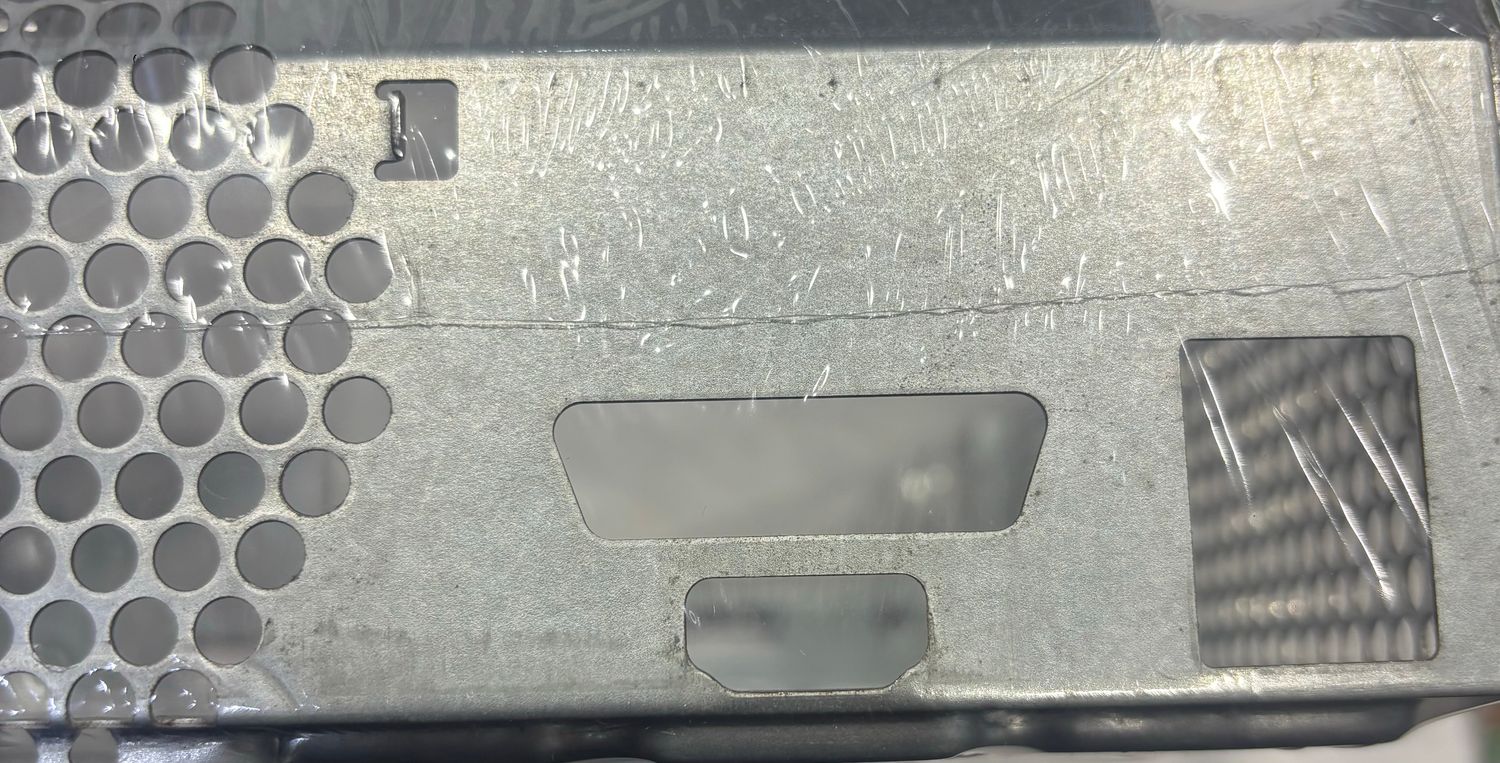 OEM Xbox 360 Phat AV Only Internal Metal Chassis Frame Xenon Zephyr