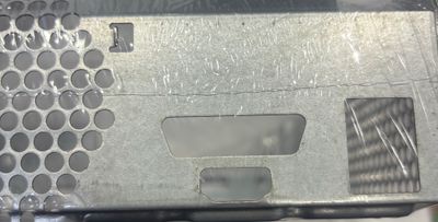 OEM Xbox 360 Phat AV Only Internal Metal Chassis Frame Xenon Zephyr