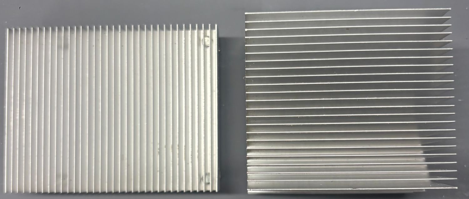Xbox 360 Phat CPU GPU Aluminum Heatsink Set w X-Clamps Genuine